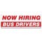 Signmission Now Hiring Bus Drivers Banner Apply Inside Accepting Application Single Sided B-72-30207 - alternate 1